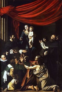 Caravaggio: La Madonna del Rosario